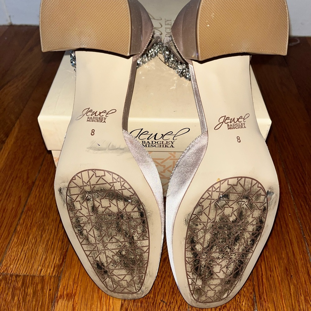 Euc With Box - Jewel Badgley Mischka “Cathleen” Heels View 5